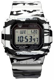 Casio G-Shock Ekran LCD/Żywica z tworzywa sztucznego GW-M5610BW-7ER