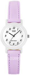 Casio Classic Biały/Skóra Ø25 mm LQ-139L-6BDF