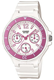Casio Collection Biały/Żywica z tworzywa sztucznego Ø39.4 mm LRW-250H-4AVEF