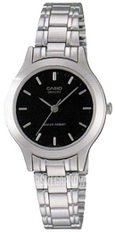 Casio Collection Czarny/Stal Ø27 mm LTP-1128A-1AEF