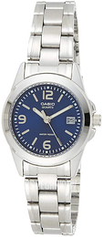 Casio Casio Collection Niebieski/Stal Ø28 mm LTP-1259PD-2A
