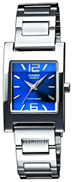 Casio Collection Niebieski/Stal LTP-1283PD-2A2EF