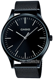 Casio Collection Czarny/Stal Ø46 mm LTP-E140B-1AEF