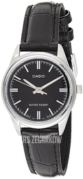 Casio Standard Czarny/Skóra Ø28 mm LTP-V005L-1A