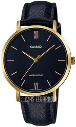 Casio Classic Czarny/Skóra Ø34 mm LTP-VT01GL-1BUDF