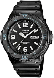 Casio Enticer Czarny/Żywica z tworzywa sztucznego Ø45 mm MRW-200H-1B2VEG