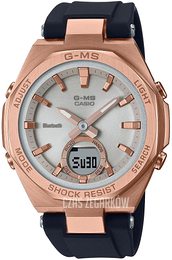 Casio Baby-G Srebrny/Guma Ø37.2 mm MSG-B100G-1AER