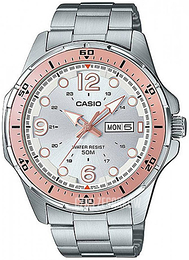 Casio Srebrny/Stal Ø48 mm MTD-100D-7A1