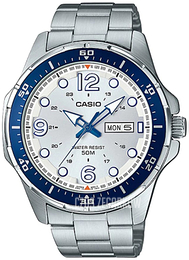 Casio Srebrny/Stal Ø48 mm MTD-100D-7A2