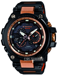 Casio G-Shock Niebieski/Stal w kolorze różowego złota Ø48 mm MTG-S1000BD-5AER