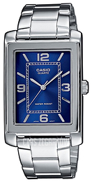 Casio Collection Niebieski/Stal MTP-1234PD-2A