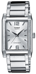 Casio Collection Srebrny/Stal 40x28 mm MTP-1235D-7AEF
