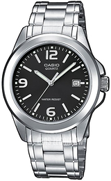 Casio Collection Czarny/Stal Ø42 mm MTP-1259PD-1AEG