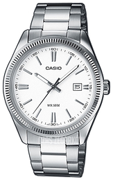 Casio Collection Biały/Stal Ø38.5 mm MTP-1302D-7A1VEF
