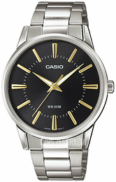 Casio Collection Czarny/Stal Ø40 mm MTP-1303PD-1A2VEF