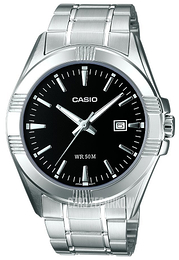 Casio Collection Czarny/Stal Ø43.5 mm MTP-1308D-1AVEF