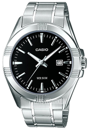 Casio Collection Czarny/Stal Ø48 mm MTP-1308PD-1AVEF