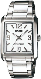 Casio Casio Collection Biały/Stal MTP-1336D-7AEF
