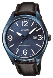 Casio Collection Niebieski/Skóra Ø41 mm MTP-1342L-2BEF