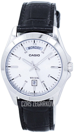 Casio Classic Srebrny/Skóra Ø40 mm MTP-1370L-7AVDF