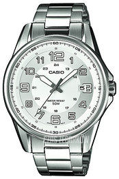 Casio Collection Srebrny/Stal Ø43 mm MTP-1372D-7BVEF