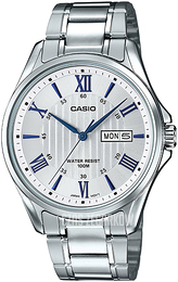 Casio Casio Collection Srebrny/Stal Ø41 mm MTP-1384D-7A2VEF