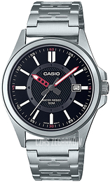 Casio Casio Collection Czarny/Stal Ø39.7 mm MTP-E700D-1EVEF