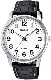 Casio Casio Collection Biały/Skóra Ø40 mm MTP1303PL-7BVEF