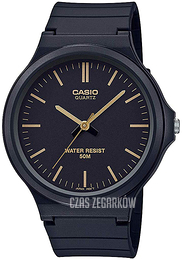 Casio Quartz Czarny/Żywica z tworzywa sztucznego Ø43 mm MW-240-1E2VEF