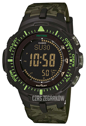 Casio Pro Trek Ekran LCD/Żywica z tworzywa sztucznego Ø42 mm PRG-300CM-3ER