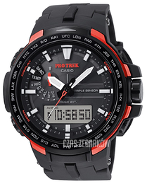 Casio Pro Trek Czarny/Karbon Ø49 mm PRW-6100Y-1ER