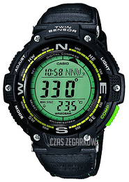Casio Collection Ekran LCD/Skóra Ø48 mm SGW-100B-3A2ER
