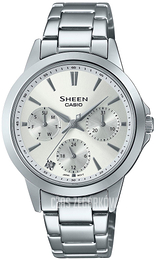 Casio Sheen Srebrny/Stal Ø35 mm SHE-3516D-7AUEF