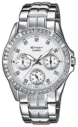 Casio Sheen Biały/Stal Ø36 mm SHN-3013D-7AER