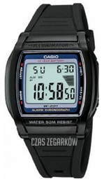 Casio Collection Ekran LCD/Żywica z tworzywa sztucznego Ø36 mm W-201-2AVEF