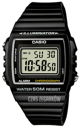 Casio Collection Ekran LCD/Żywica z tworzywa sztucznego 43.8x40.7 mm W-215H-1AVEF