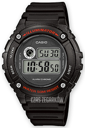 Casio Collection Ekran LCD/Żywica z tworzywa sztucznego Ø43 mm W-216H-1AVEF