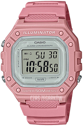 Casio Collection Ekran LCD/Żywica z tworzywa sztucznego W-218HC-4AVEF