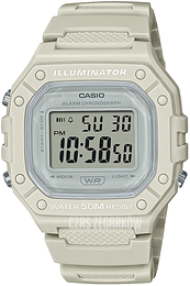 Casio Collection Ekran LCD/Żywica z tworzywa sztucznego W-218HC-8AVEF