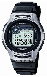 Casio Collection Ekran LCD/Żywica z tworzywa sztucznego Ø40 mm W213-1AV