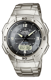 Casio Radio Controlled Szary/Tytan Ø42.3 mm WVA-470TDE-1AVEF