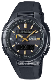 Casio Radio Controlled Czarny/Żywica z tworzywa sztucznego Ø43.5 mm WVA-M650B-1A2ER
