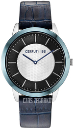 Cerruti 1881 Wielokolorowy/Skóra Ø41 mm CRA148STBL03BL