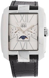Cerruti 1881 Srebrny/Skóra CRB038C212H