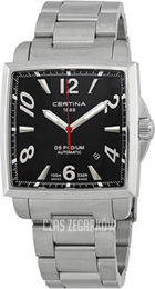 Certina DS Podium Czarny/Stal 37.6x37.6 mm C001.507.11.057.00