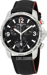 Certina Ds Podium Czarny/Skóra Ø44 mm C001.647.16.057.01