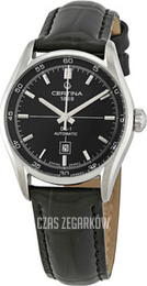 Certina DS 1 Czarny/Skóra Ø30 mm C006.207.16.051.00