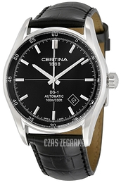 Certina DS 1 Automatic Czarny/Skóra Ø39 mm C006.407.16.051.00