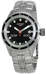 Certina Classic Czarny/Stal Ø43 mm C007.410.11.051.00