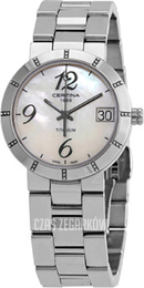Certina DS Stella Biały/Tytan Ø31 mm C009.210.44.112.00